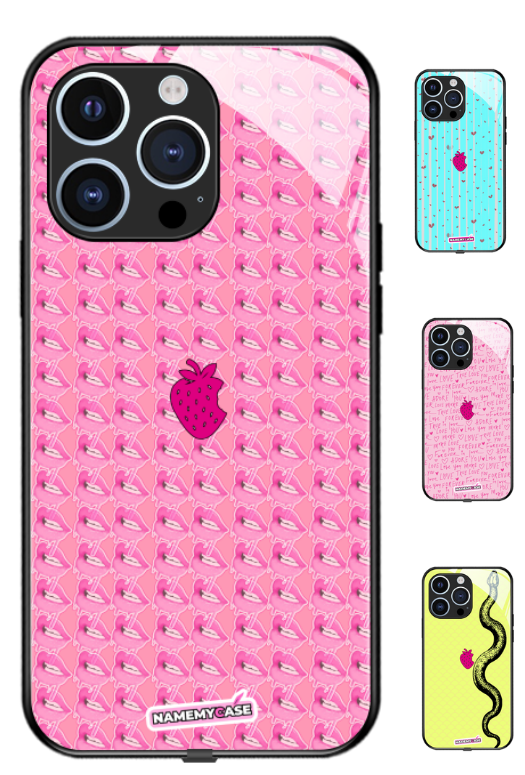 Coque iPhone - Fraise Love
