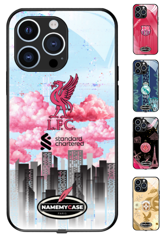 Coque iPhone - Liverpool Cloud