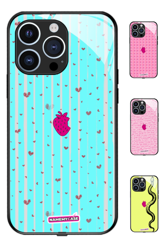 Coque iPhone - Fraise Love