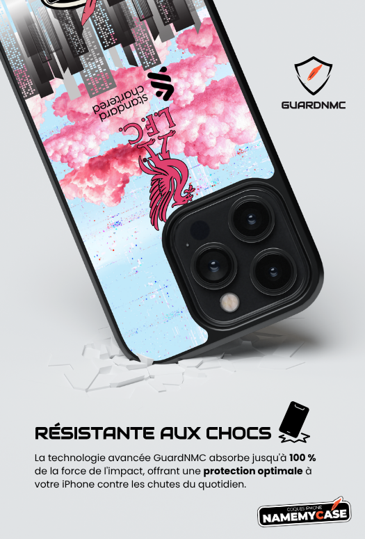 Coque iPhone - Liverpool Cloud