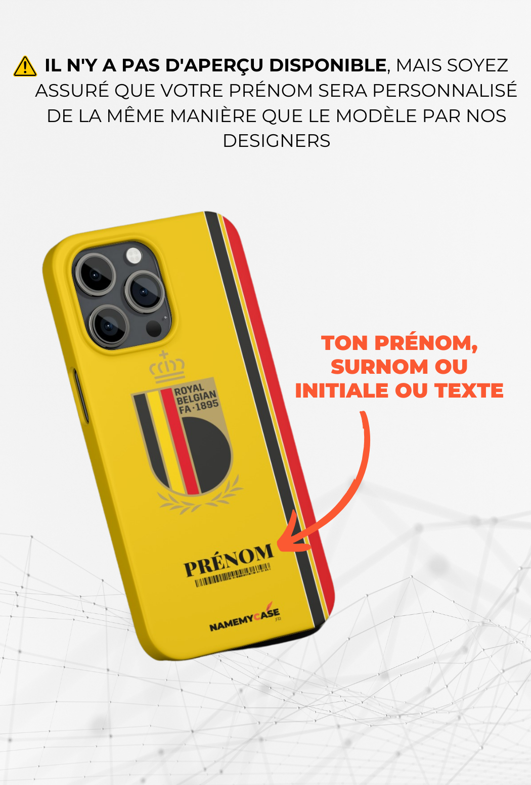 Belgique - IPhone Coque Personnalisée