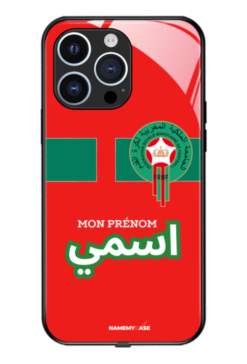 IPhone Coque Personnalisée - Morocco Rouge