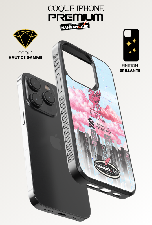 Coque iPhone - Liverpool Cloud