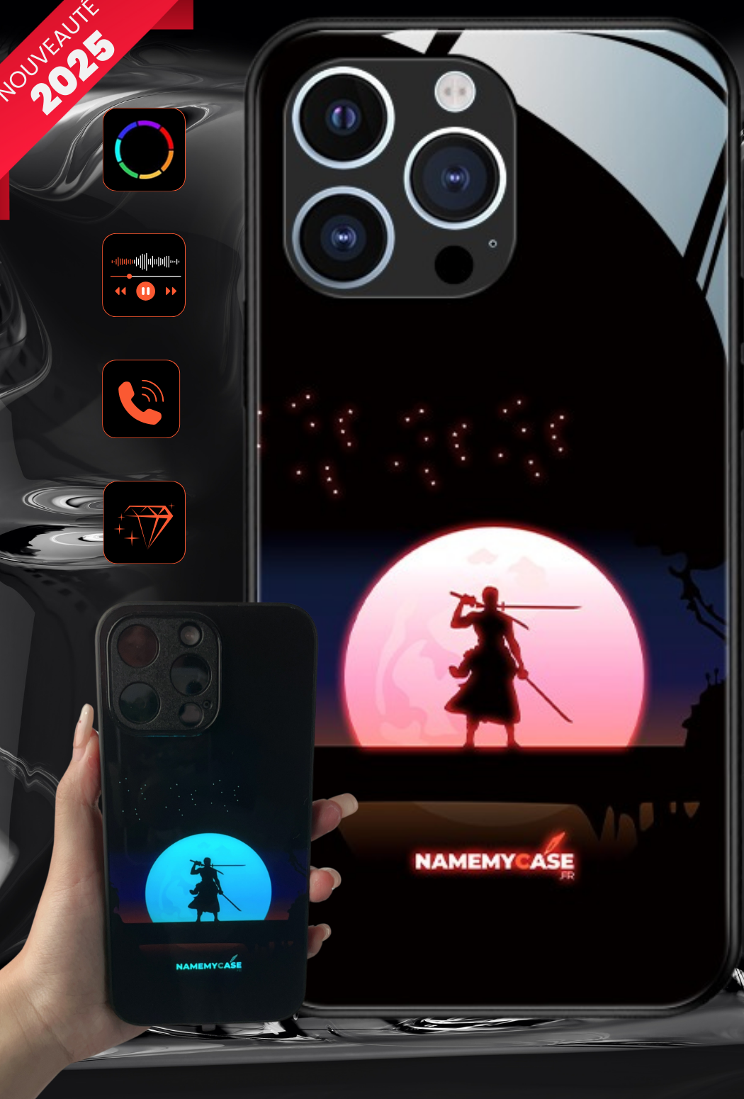 IPhone Coque Smartwave Nouveauté 2025 - Moonlight victory