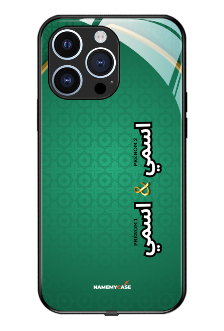 IPhone Coque Personnalisée - Oriental Green 2