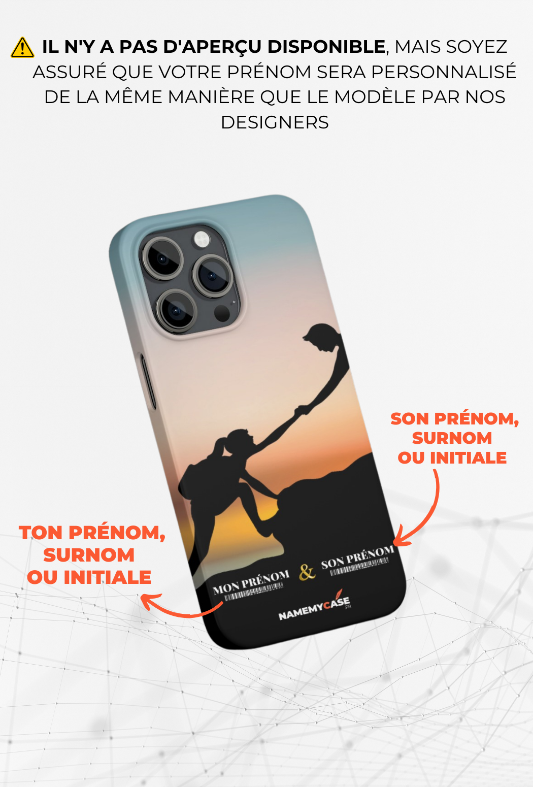 Trust - iPhone Coque Personnalisée