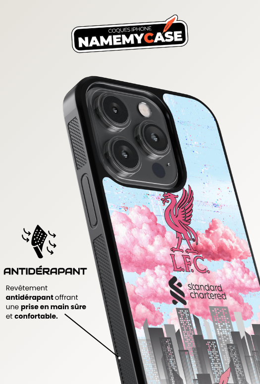 Coque iPhone - Liverpool Cloud