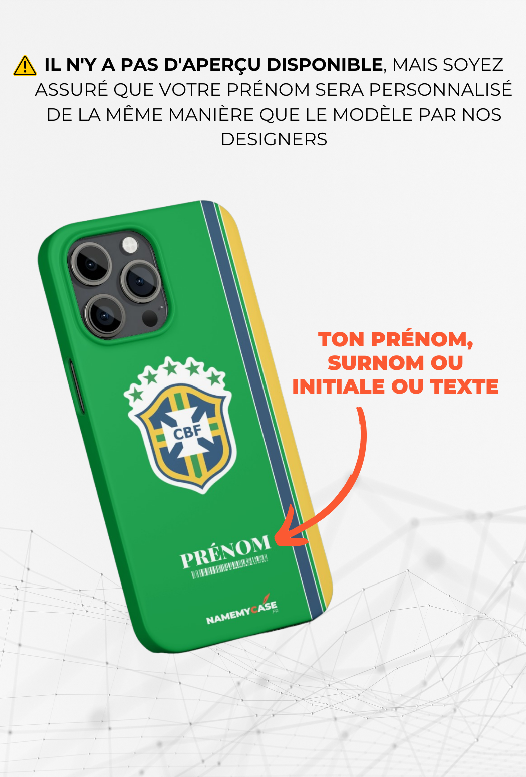 Brésil - IPhone Coque Personnalisée