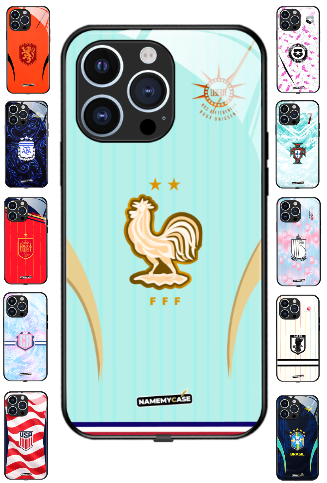 Coque iPhone - Maillot Coupe du Monde 2026