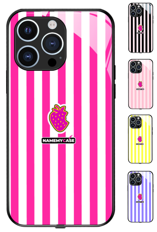 Coque iPhone - NmcPro - Fraise Gloss Shine