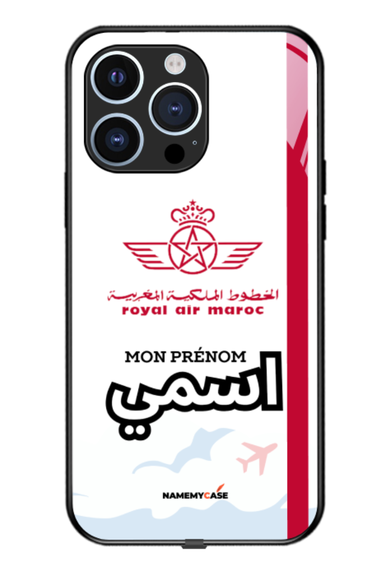 IPhone Coque Personnalisée - Royal Air Maroc White