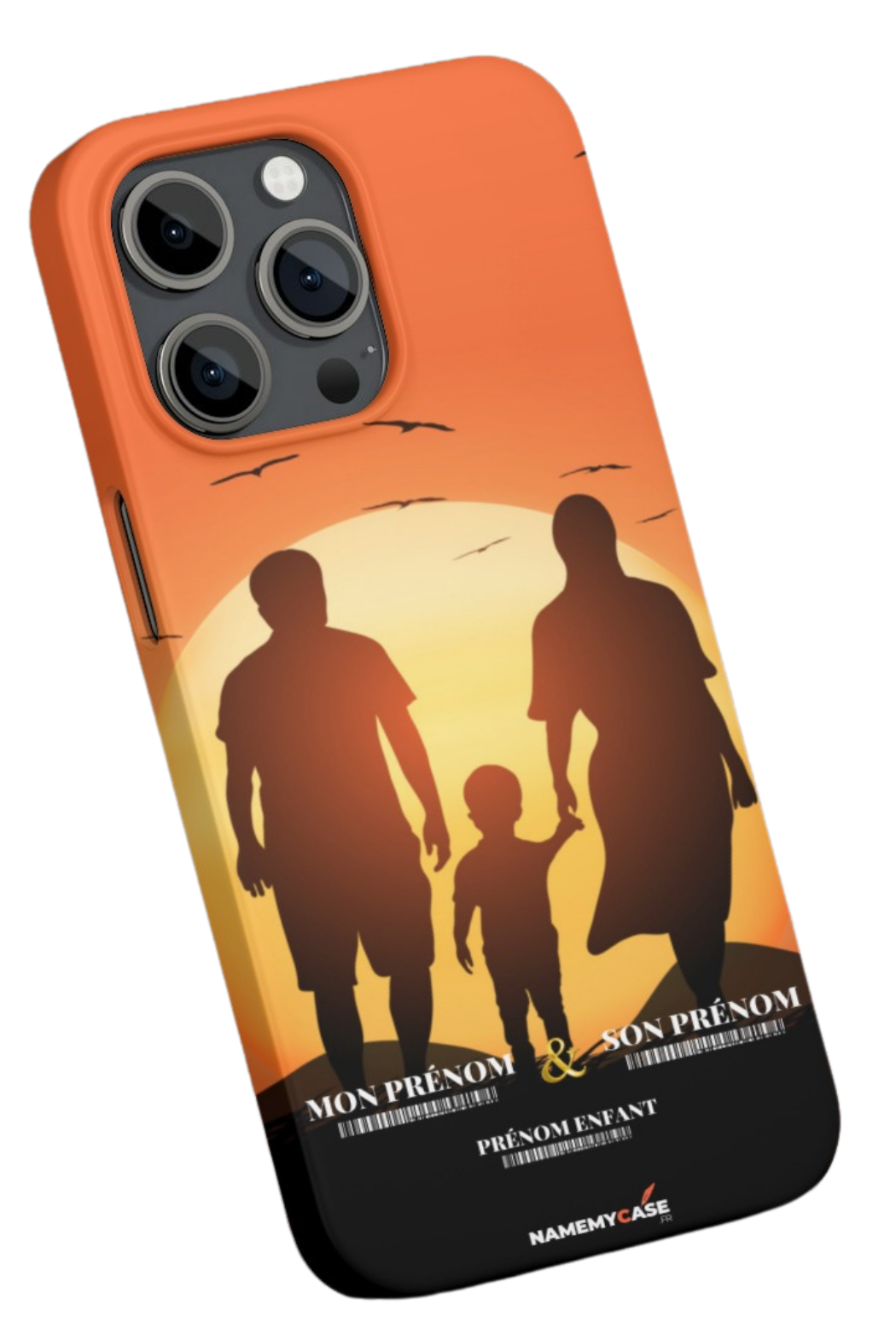 Sunrise family - iPhone Coque Personnalisée