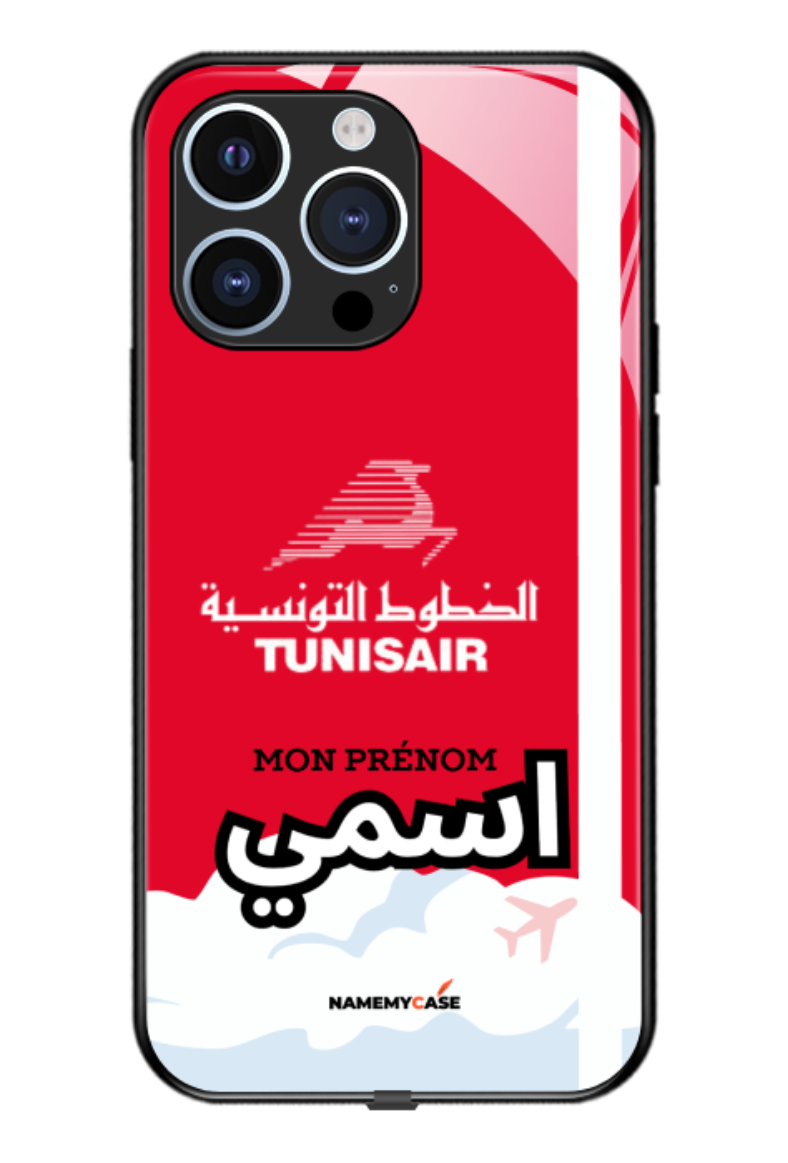 IPhone Coque Personnalisée - Tunisair Red
