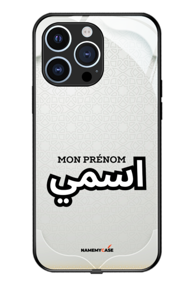IPhone Coque Personnalisée - White Motifs