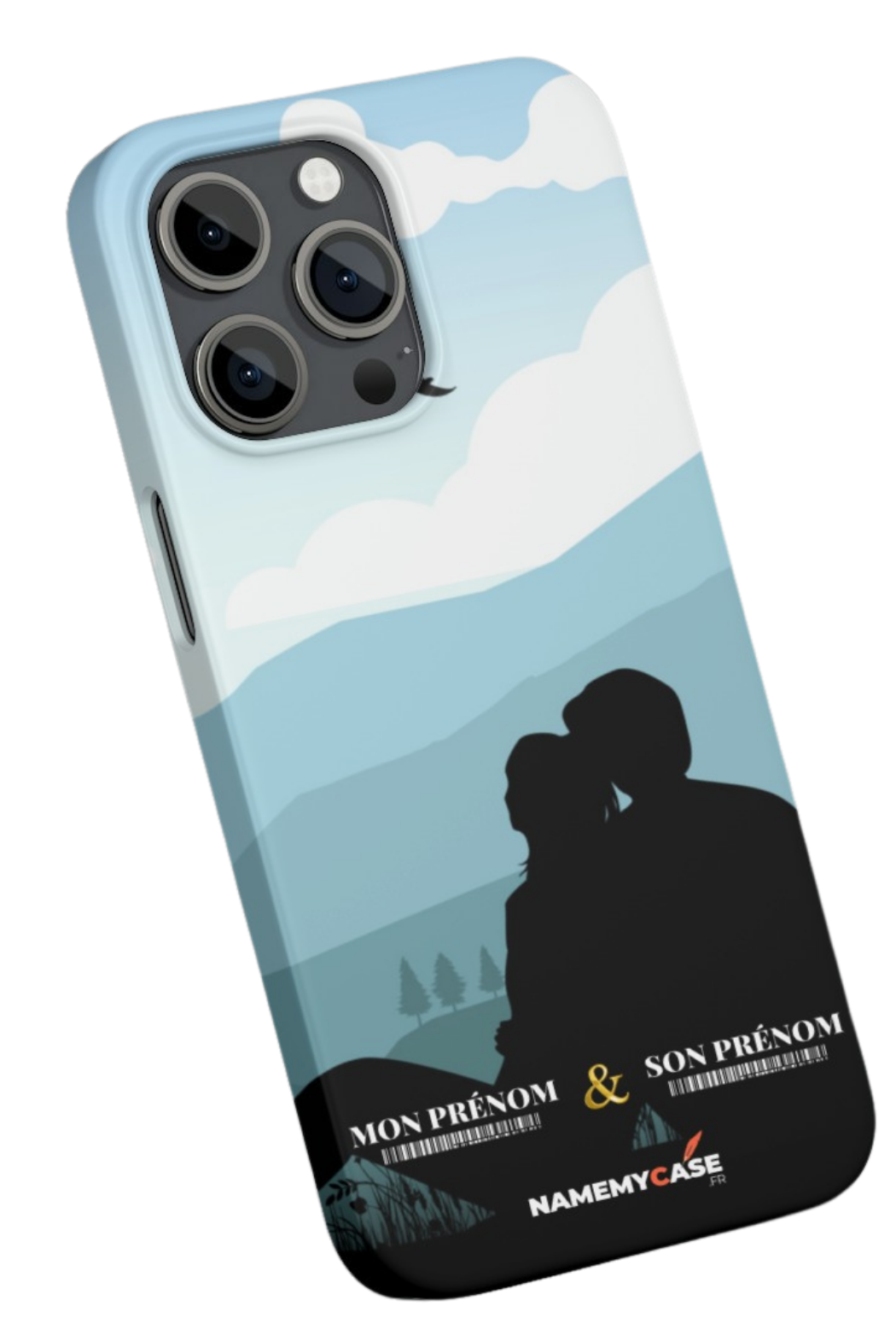 Nature couple - iPhone Coque Personnalisée