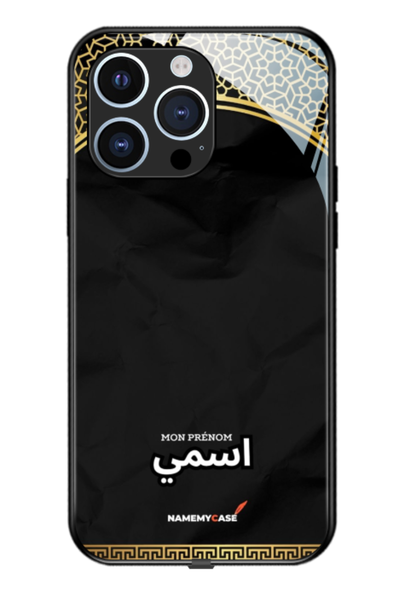 IPhone Coque Personnalisé - Black ornament