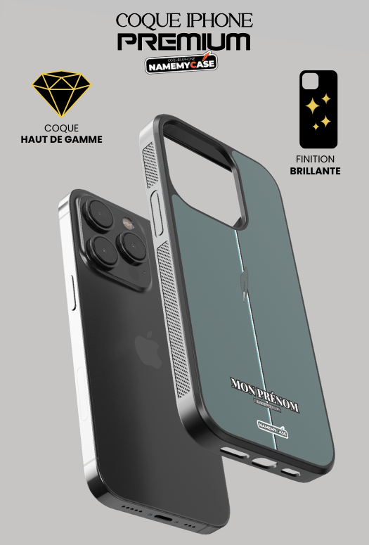 Coque iPhone - Vert Lacustre