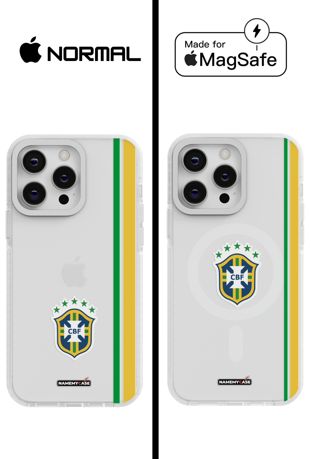 Coque iPhone Transparente - Brésil