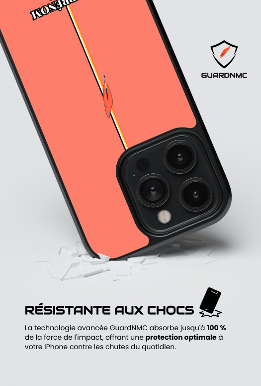 Coque iPhone - Rose saumon