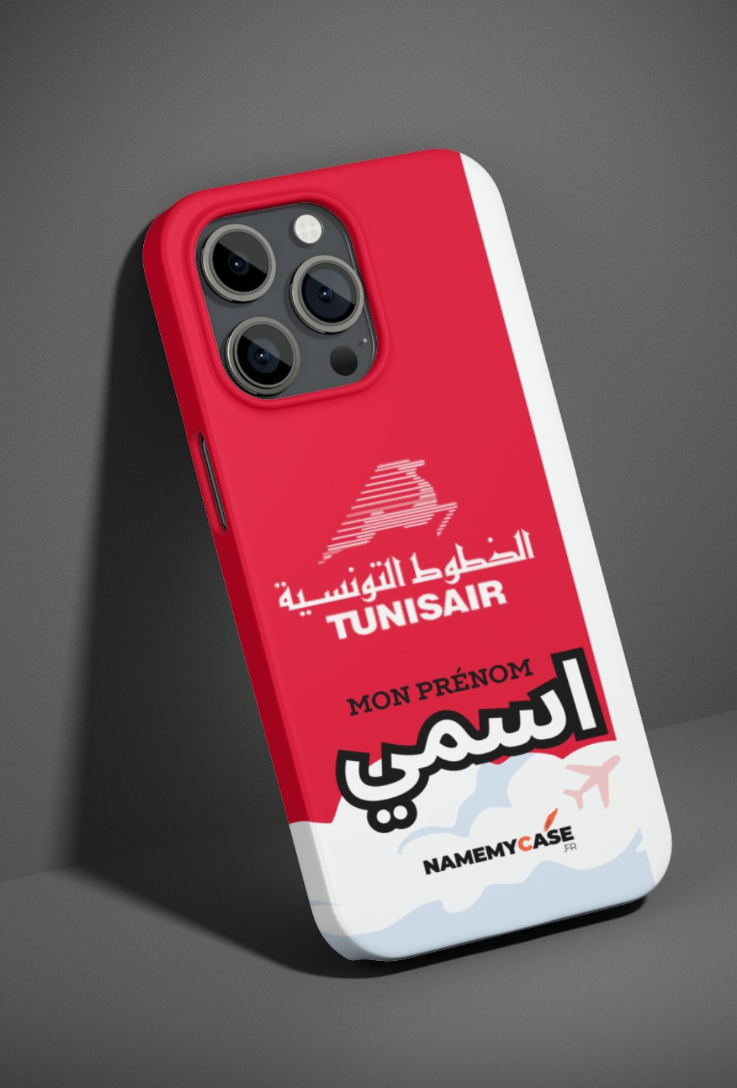 IPhone Coque Personnalisée - Tunisair Red