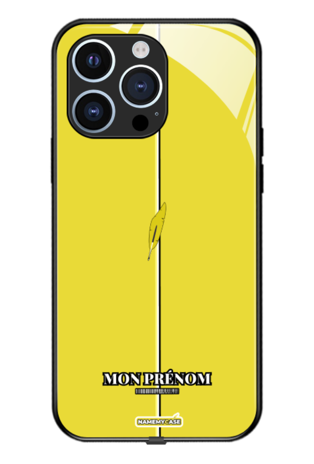 Coque iPhone - Jaune