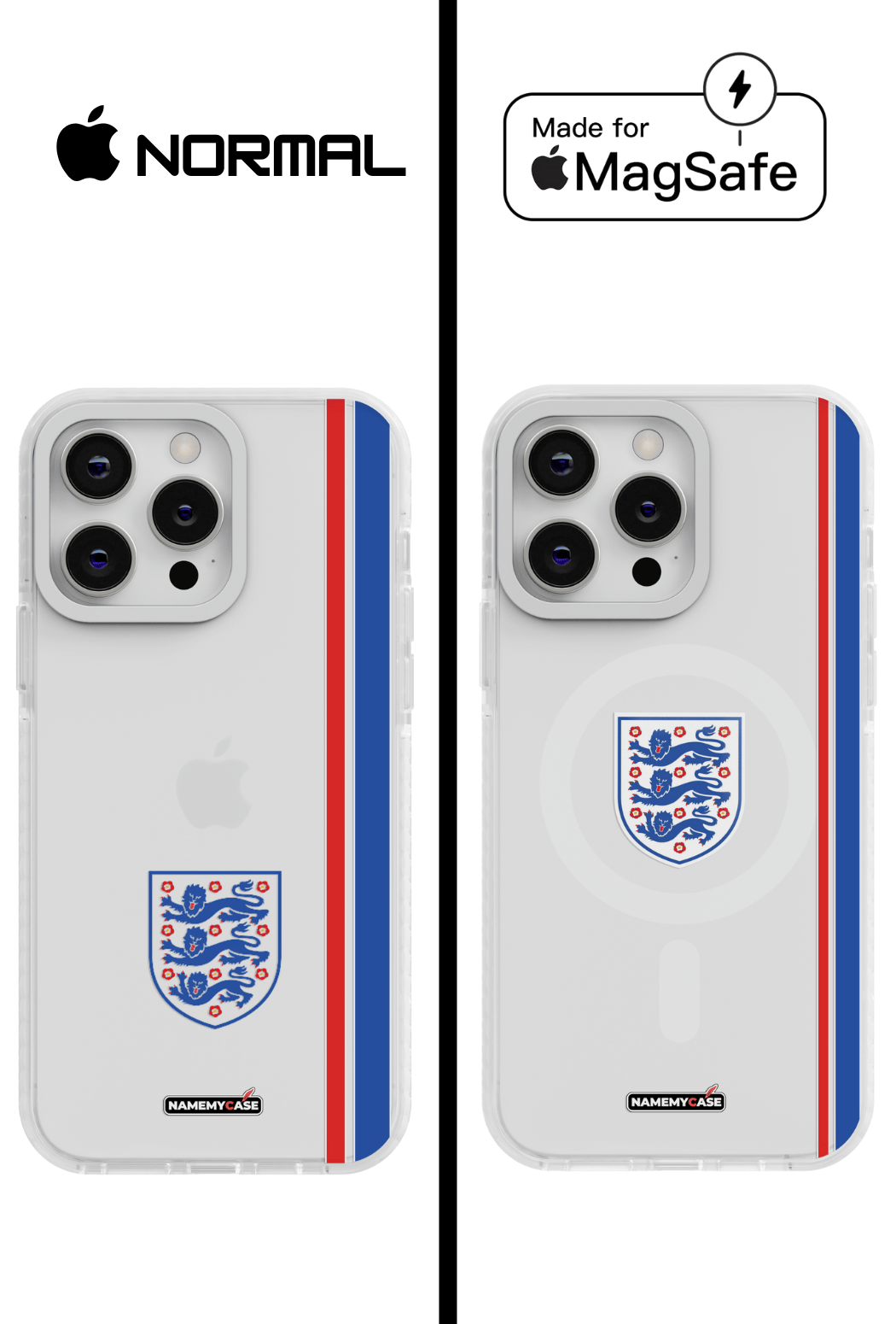 Coque iPhone Transparente - Angleterre