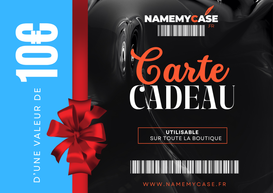 Carte Cadeau Namemycase 🎁