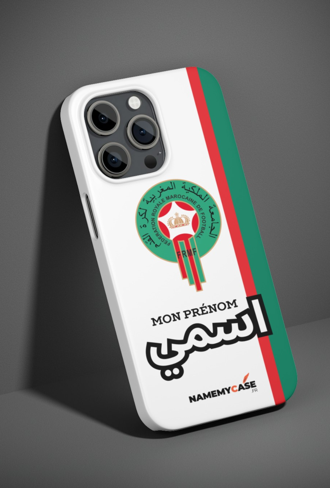 IPhone Coque Personnalisée - Morocco Blanc