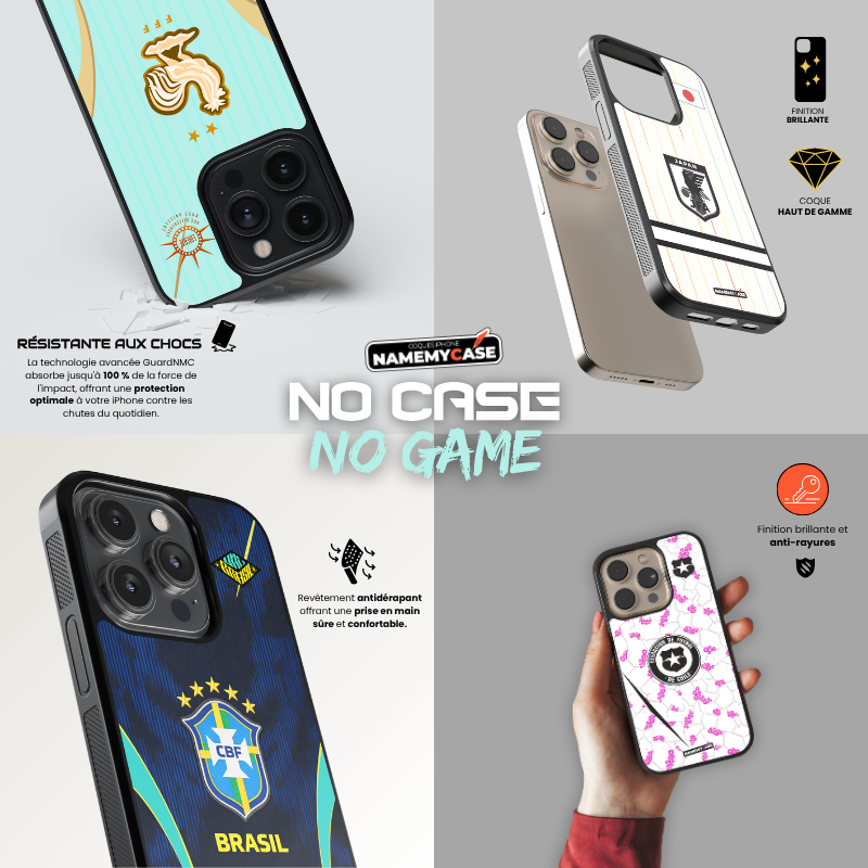 Coque iPhone - Maillot Coupe du Monde 2026