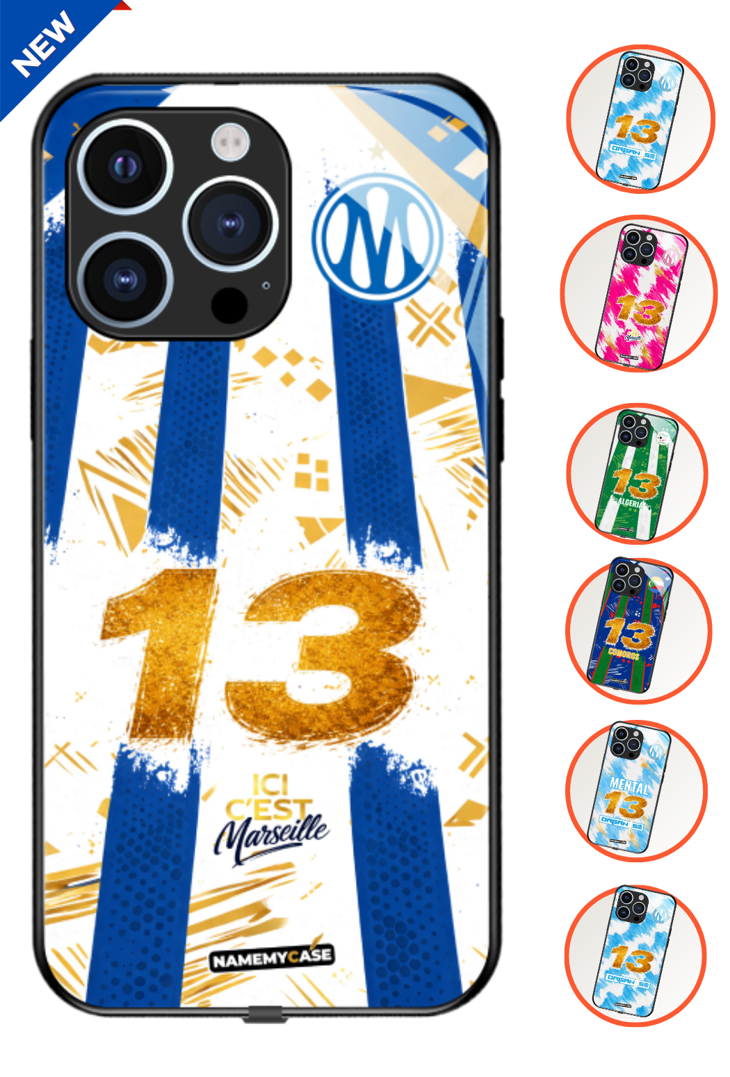 Coque iPhone - 13 Marseille