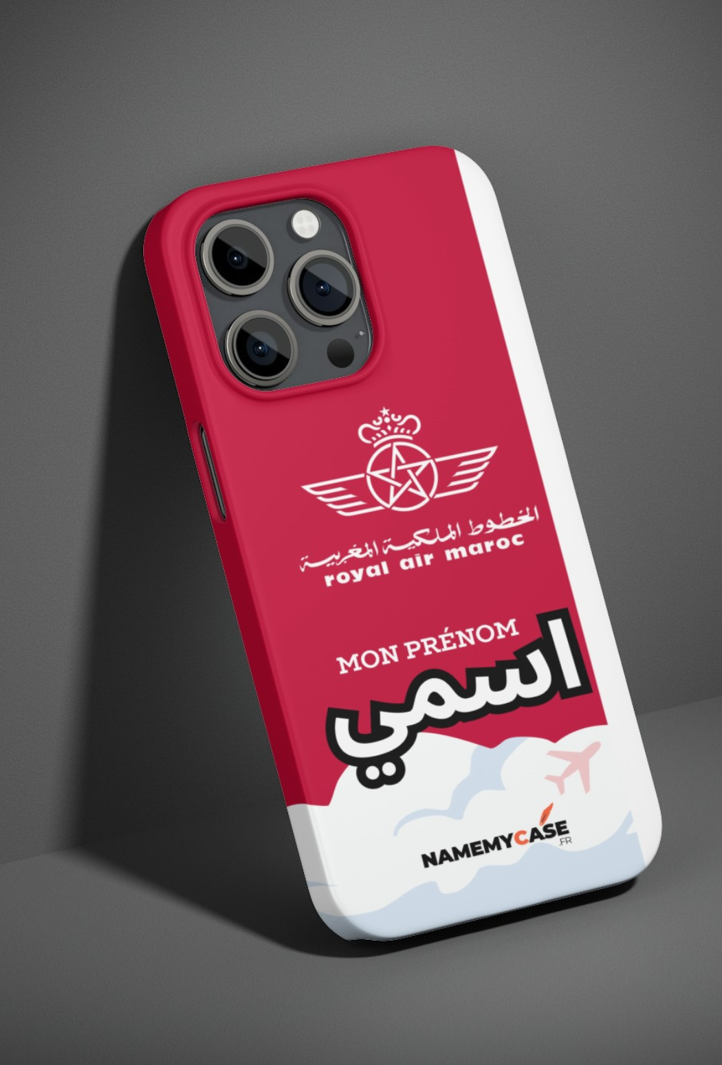 IPhone Coque Personnalisée - Royal Air Maroc Red