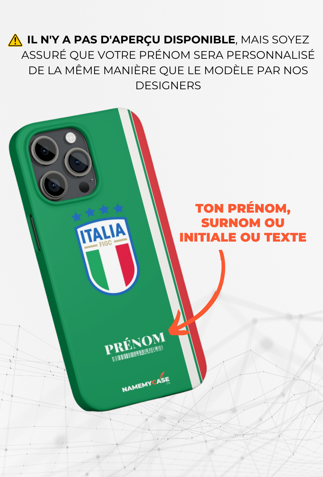 Italia - IPhone Coque Personnalisée