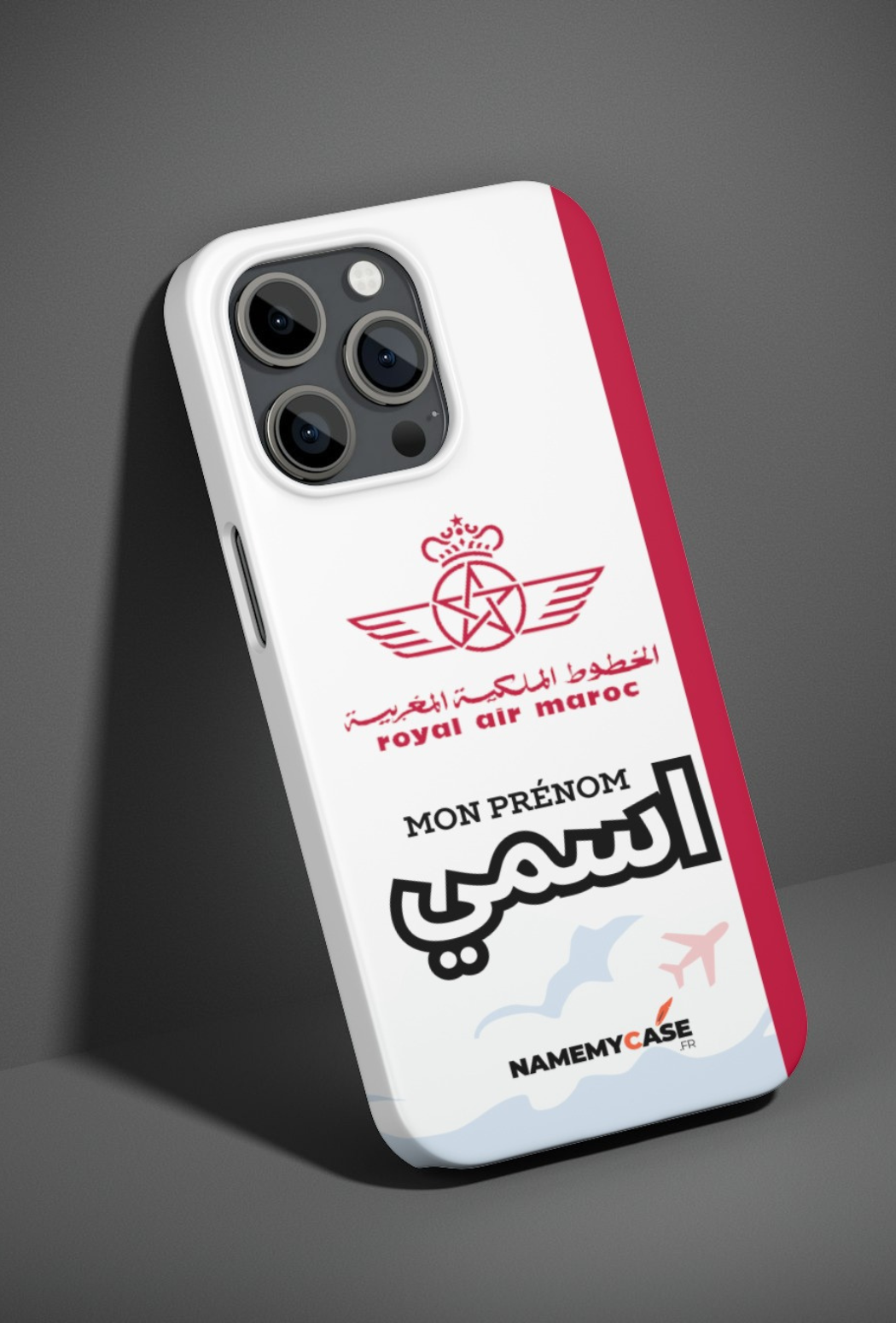 IPhone Coque Personnalisée - Royal Air Maroc White