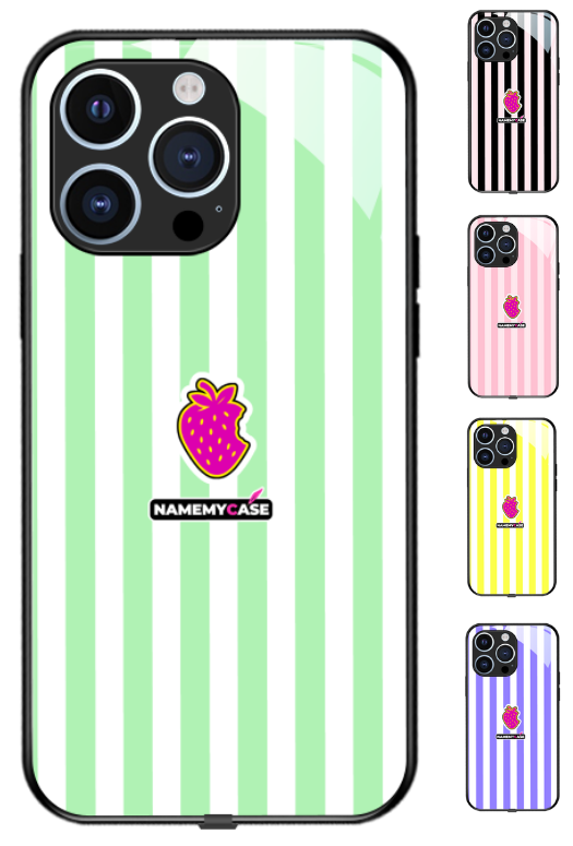 Coque iPhone - NmcPro - Fraise Mint Halo