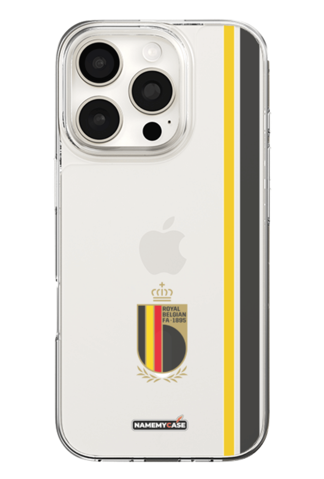 Coque iPhone Transparente - Belgique