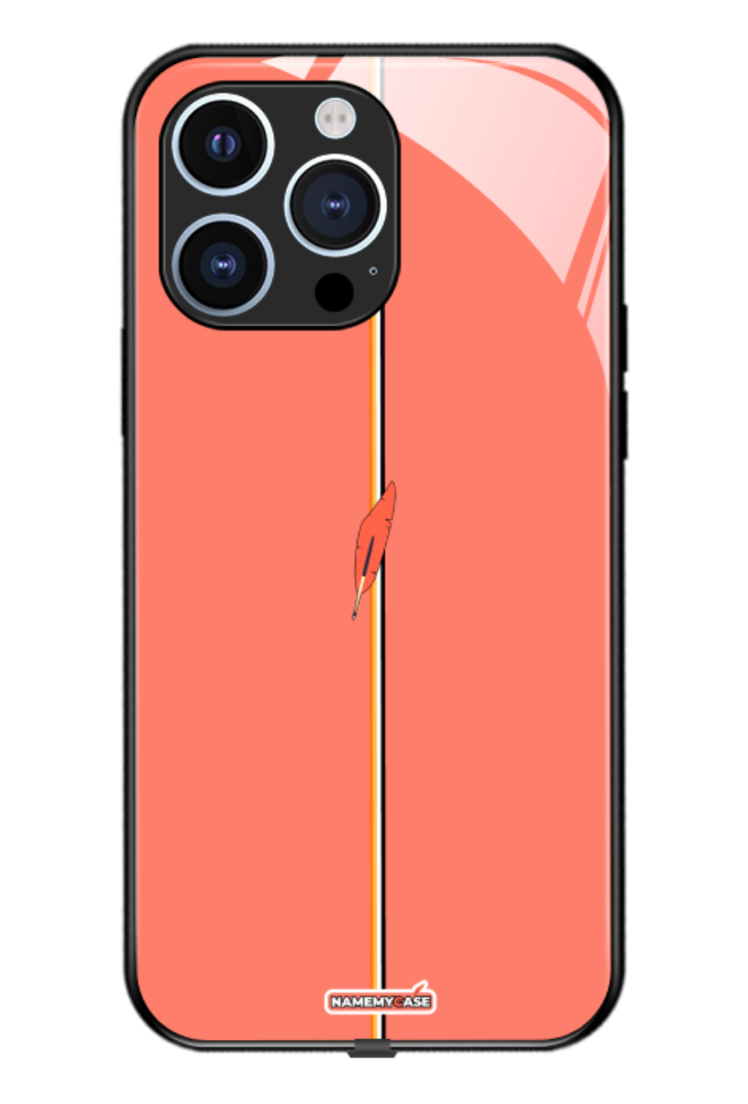 Coque iPhone - Rose saumon