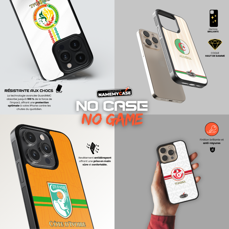 Coque iPhone - Maillot Afrique