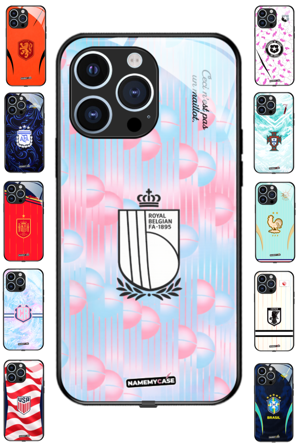 Coque iPhone - Maillot Coupe du Monde 2026