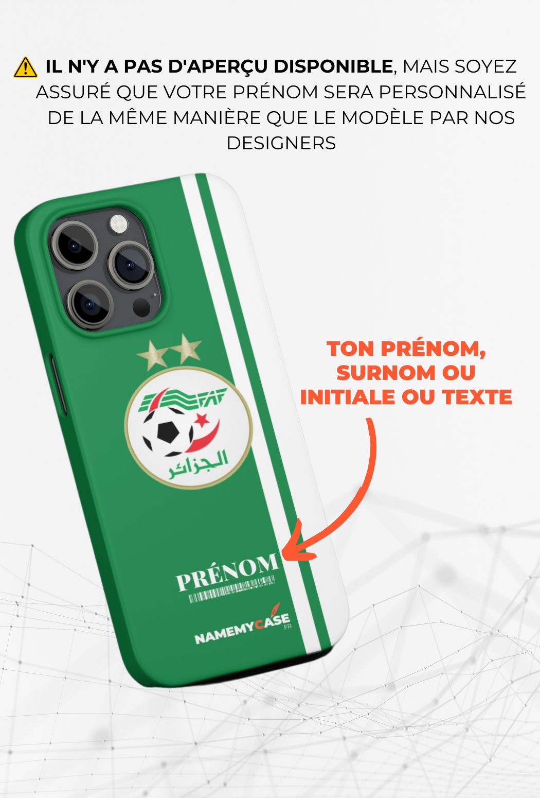 Algerie - IPhone Coque Personnalisée