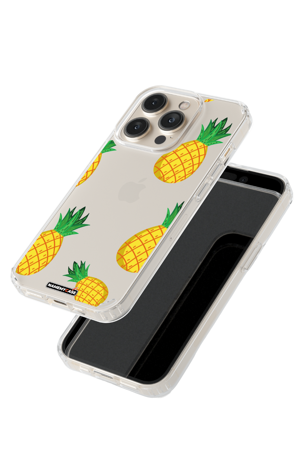 Coque iPhone Transparente - Ananas Vibes