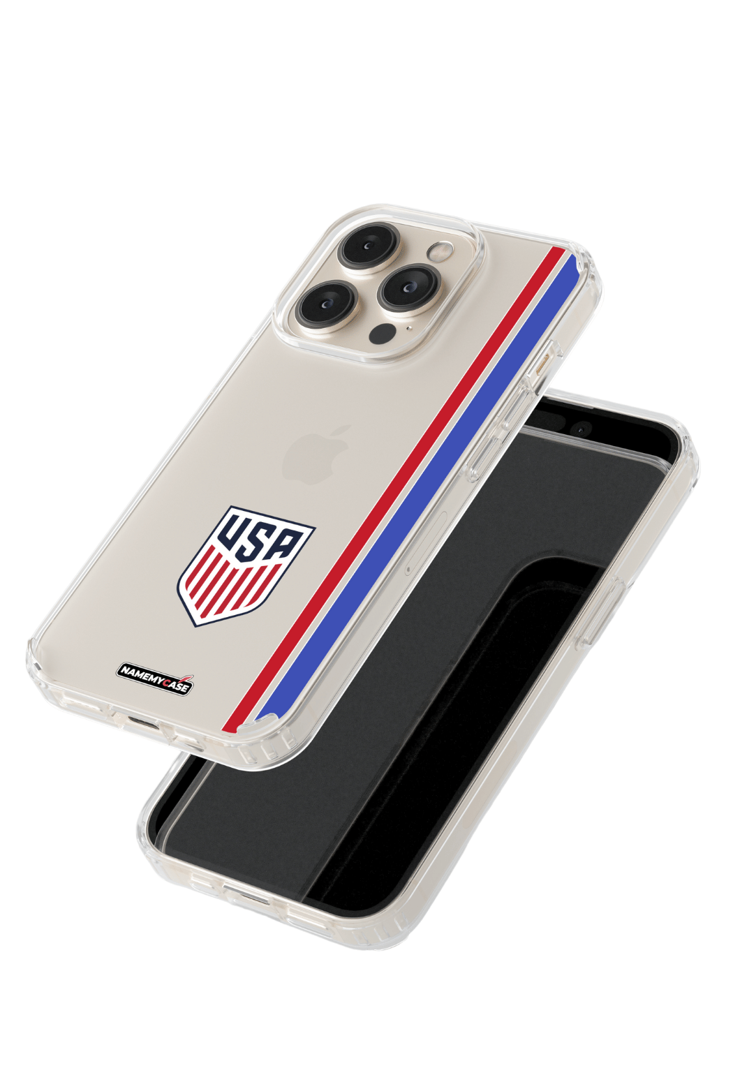 Coque iPhone Transparente - USA