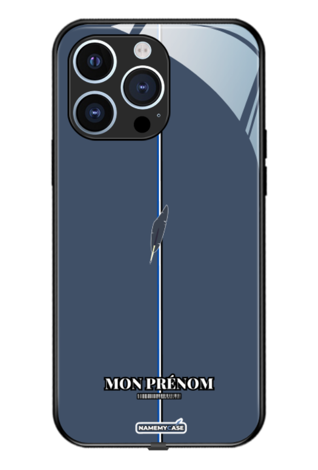 Coque iPhone - Bleu ardoise
