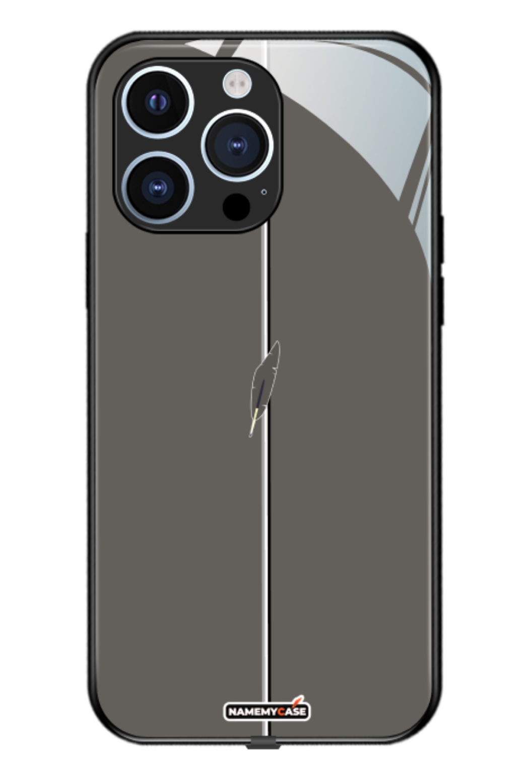 Coque iPhone - Gris graphique