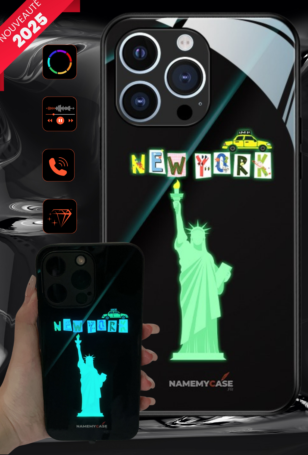 IPhone Coque Smartwave Nouveauté 2025 - Liberty