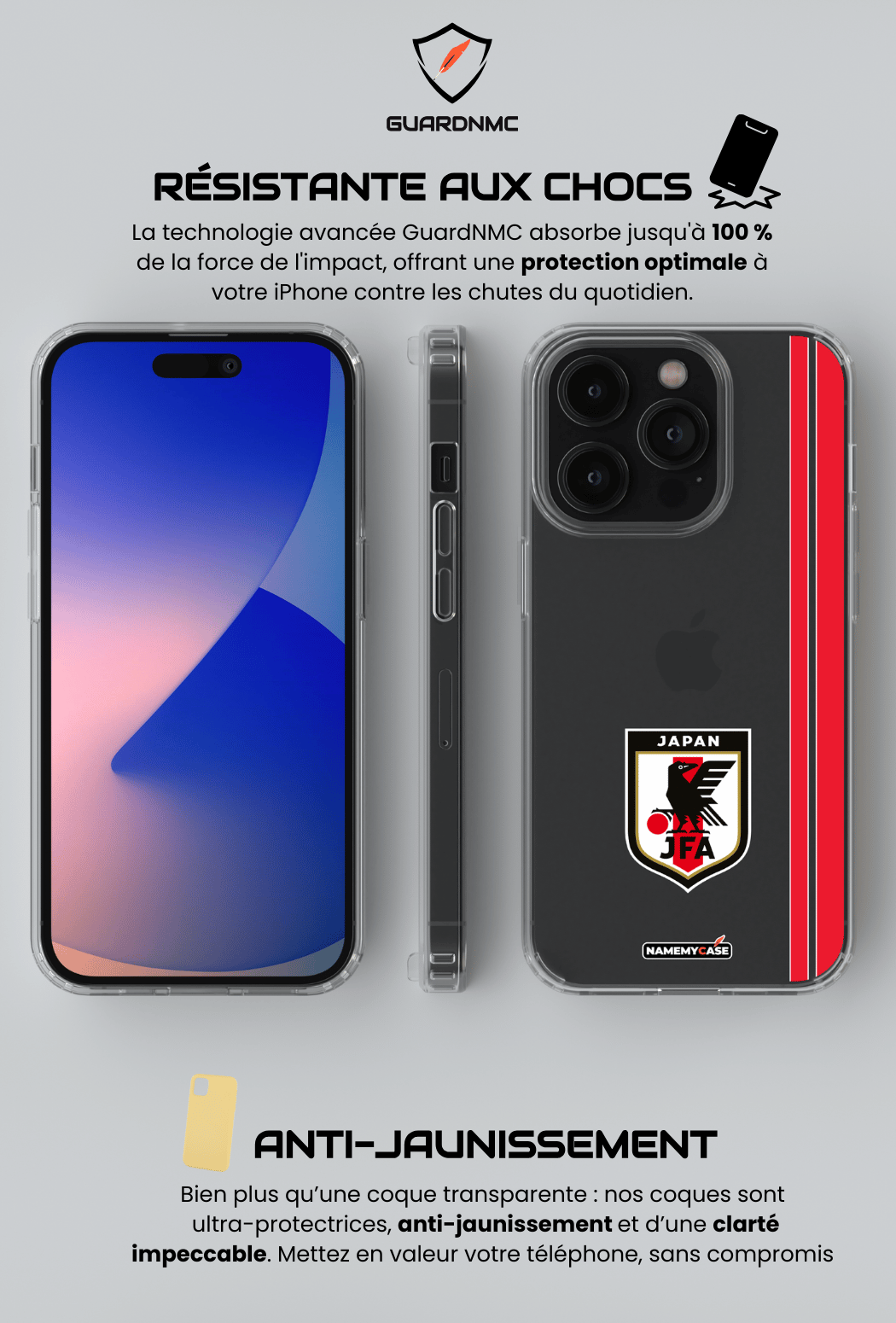 Coque iPhone Transparente - Japon