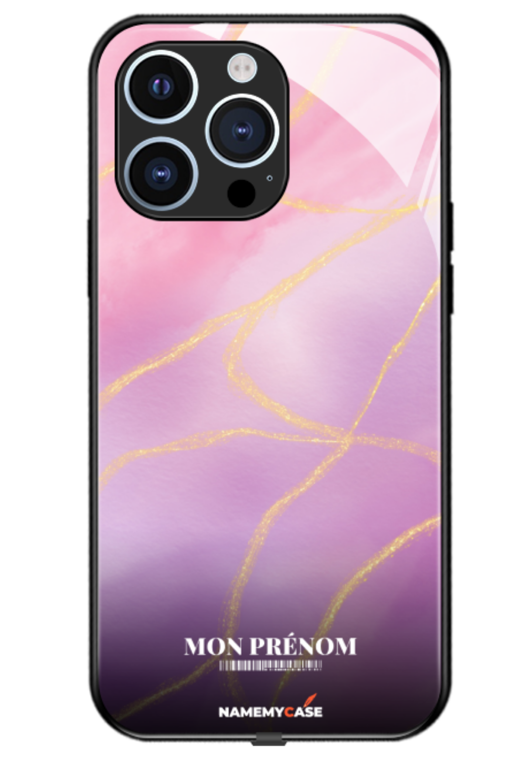 Coque iPhone - Violet blush