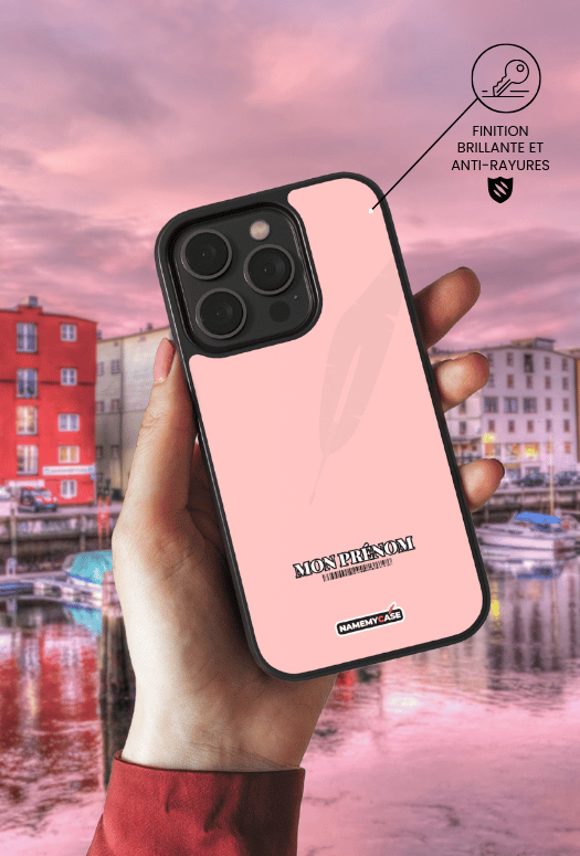 Coque iPhone - Simply rose pastel