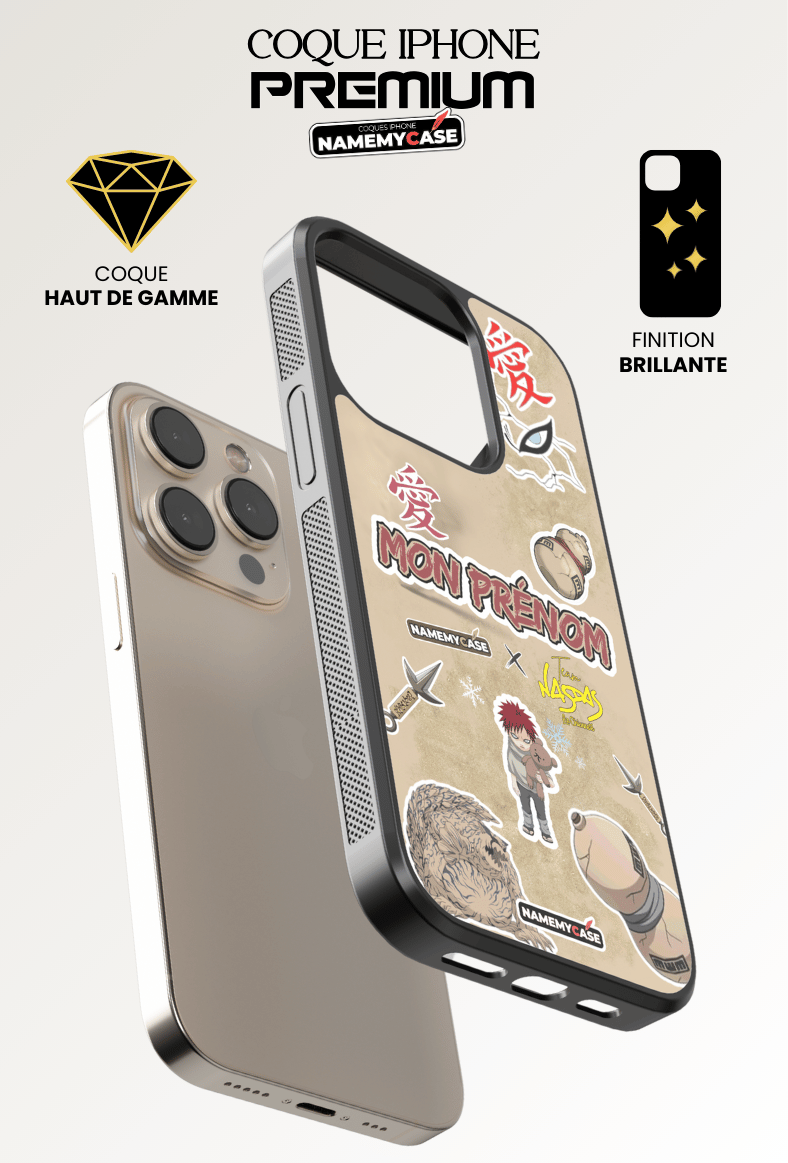 Coque iPhone - Modèle Chikaanos x Team Nasdas