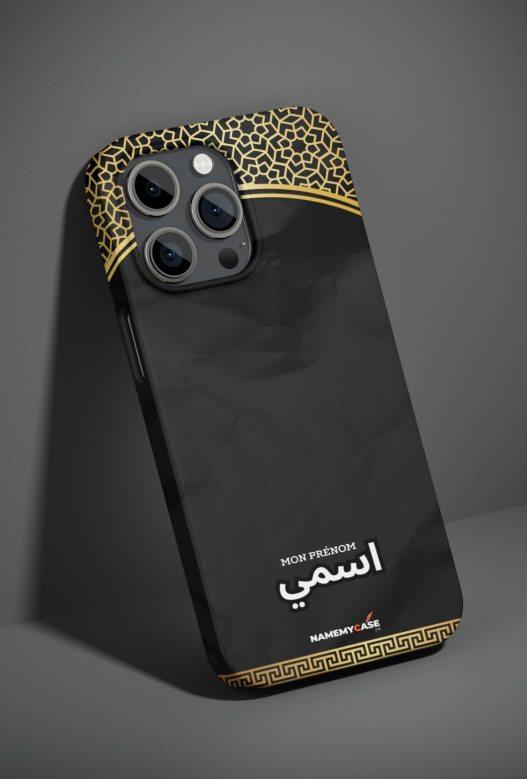 IPhone Coque Personnalisé - Black ornament