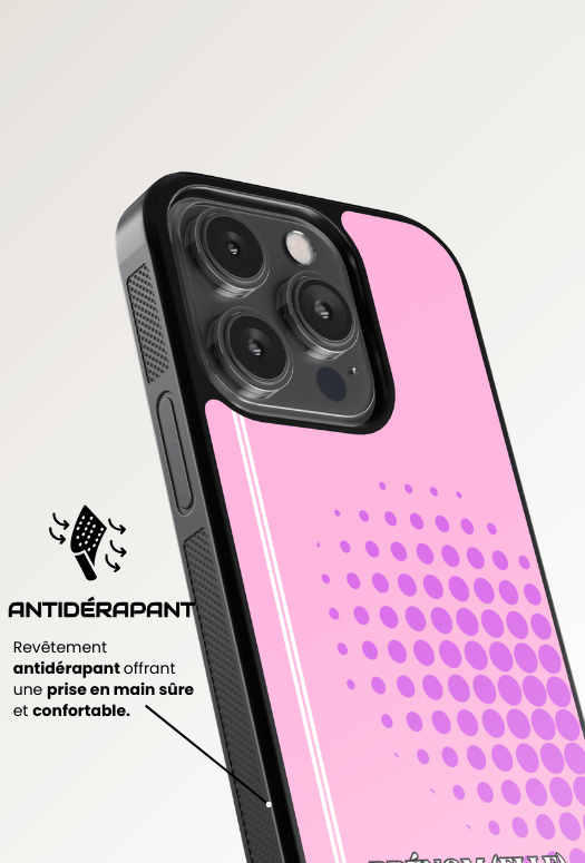 Coque iPhone à partager - Cœur abstrait 1